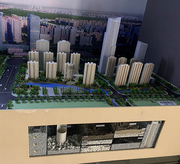 东安县建筑模型