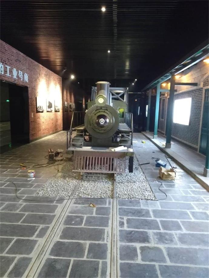 东安县蒸汽火车模型